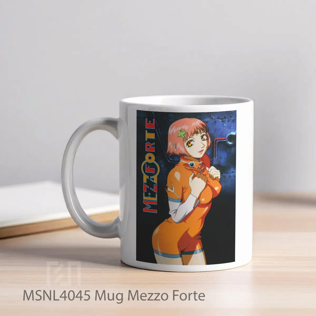 Mug Mezzo Forte Gelas Keramik Tema Film MSNL4045 - Tampak Kiri