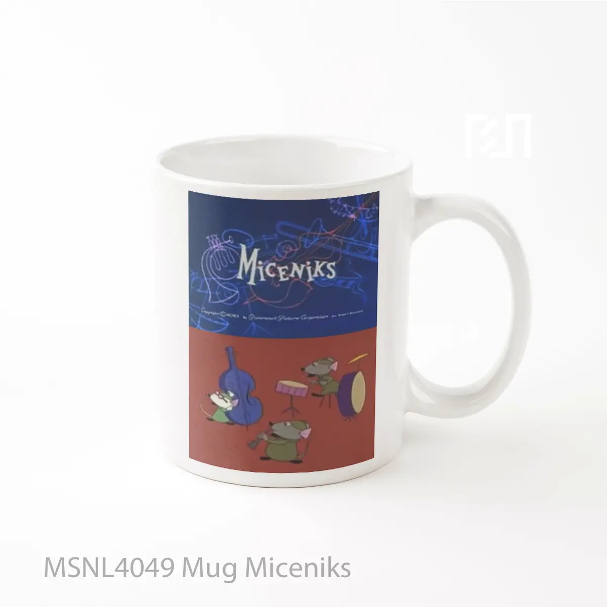 Mug Miceniks Gelas Keramik Tema Film MSNL4049