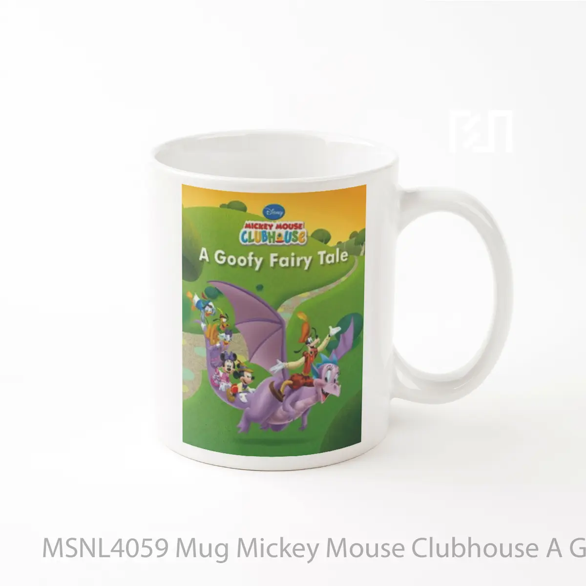 Mug Mickey Mouse Clubhouse A Goofy Fairy Tale Gelas Keramik Tema Film MSNL4059