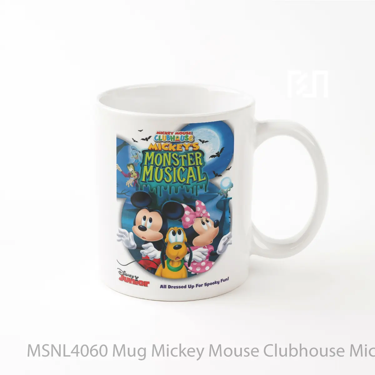 Mug Mickey Mouse Clubhouse Mickey S Monster Musical Gelas Keramik Tema Film MSNL4060