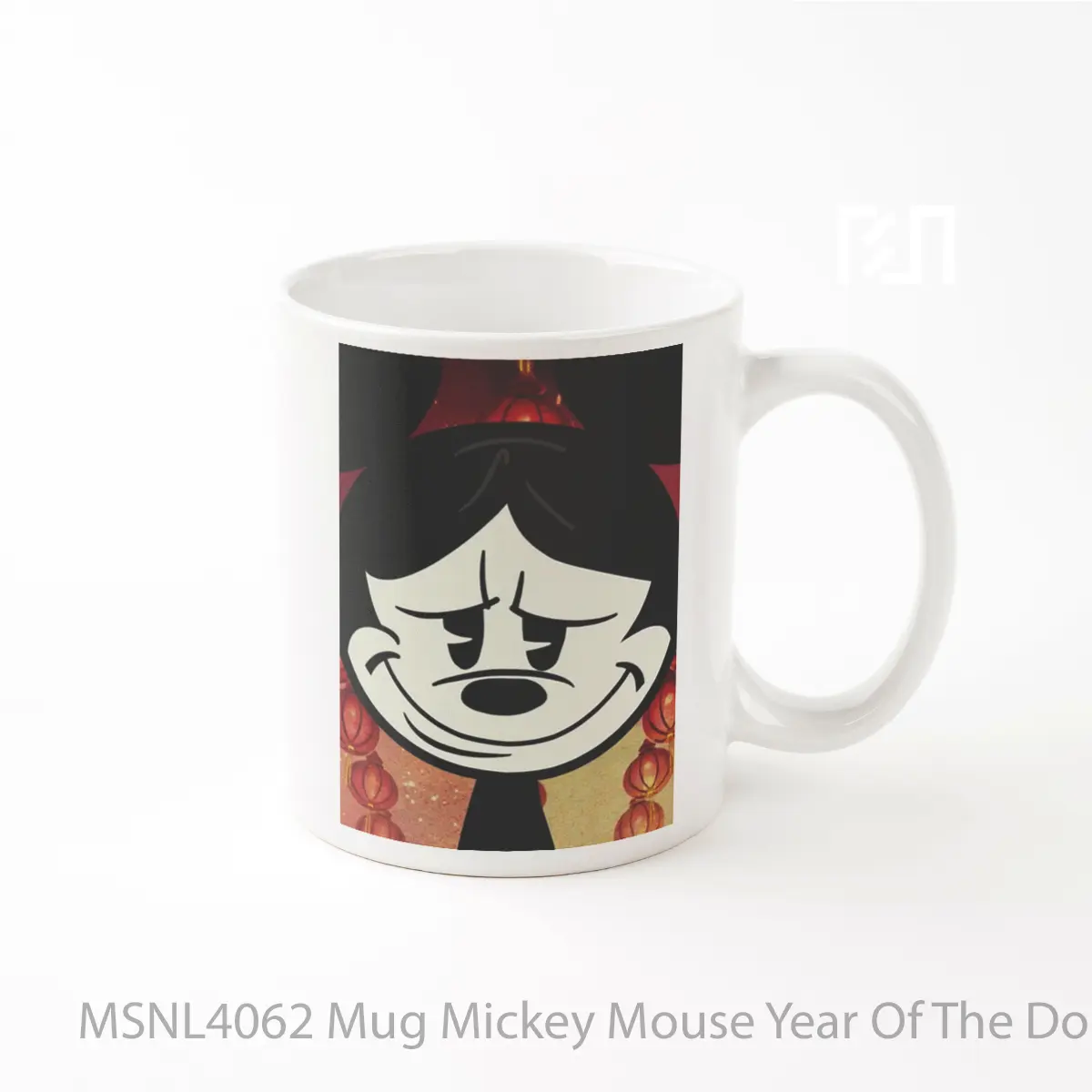 Mug Mickey Mouse Year Of The Dog Gelas Keramik Tema Film MSNL4062