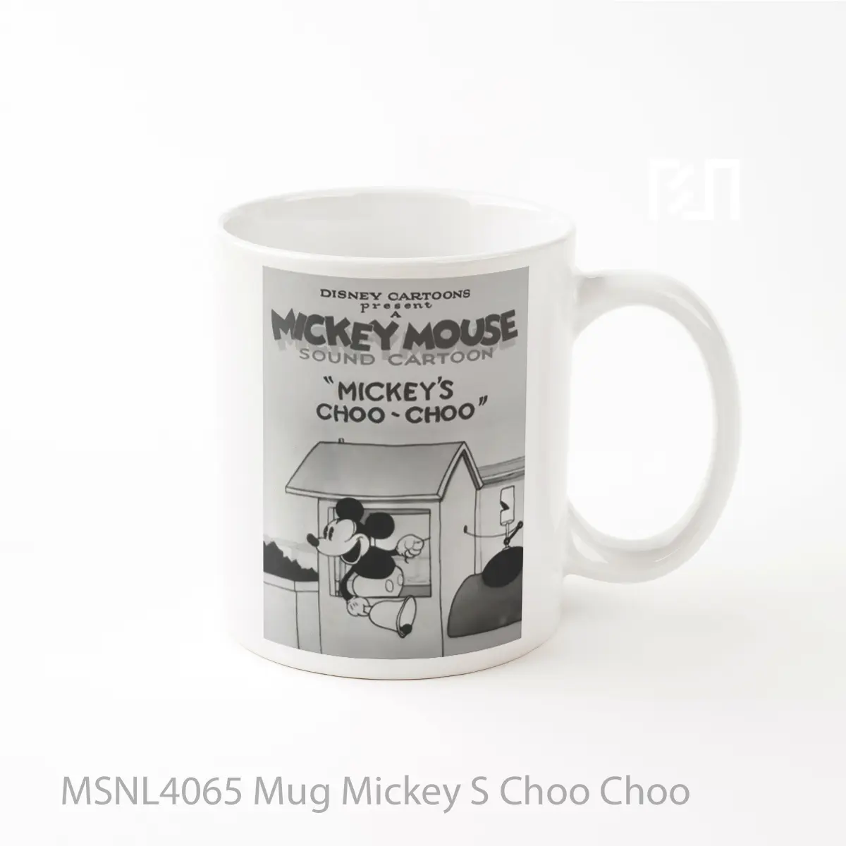 Mug Mickey S Choo Choo Gelas Keramik Tema Film MSNL4065