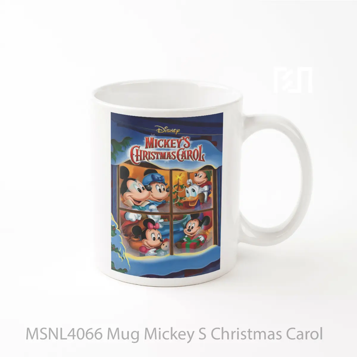 Mug Mickey S Christmas Carol Gelas Keramik Tema Film MSNL4066
