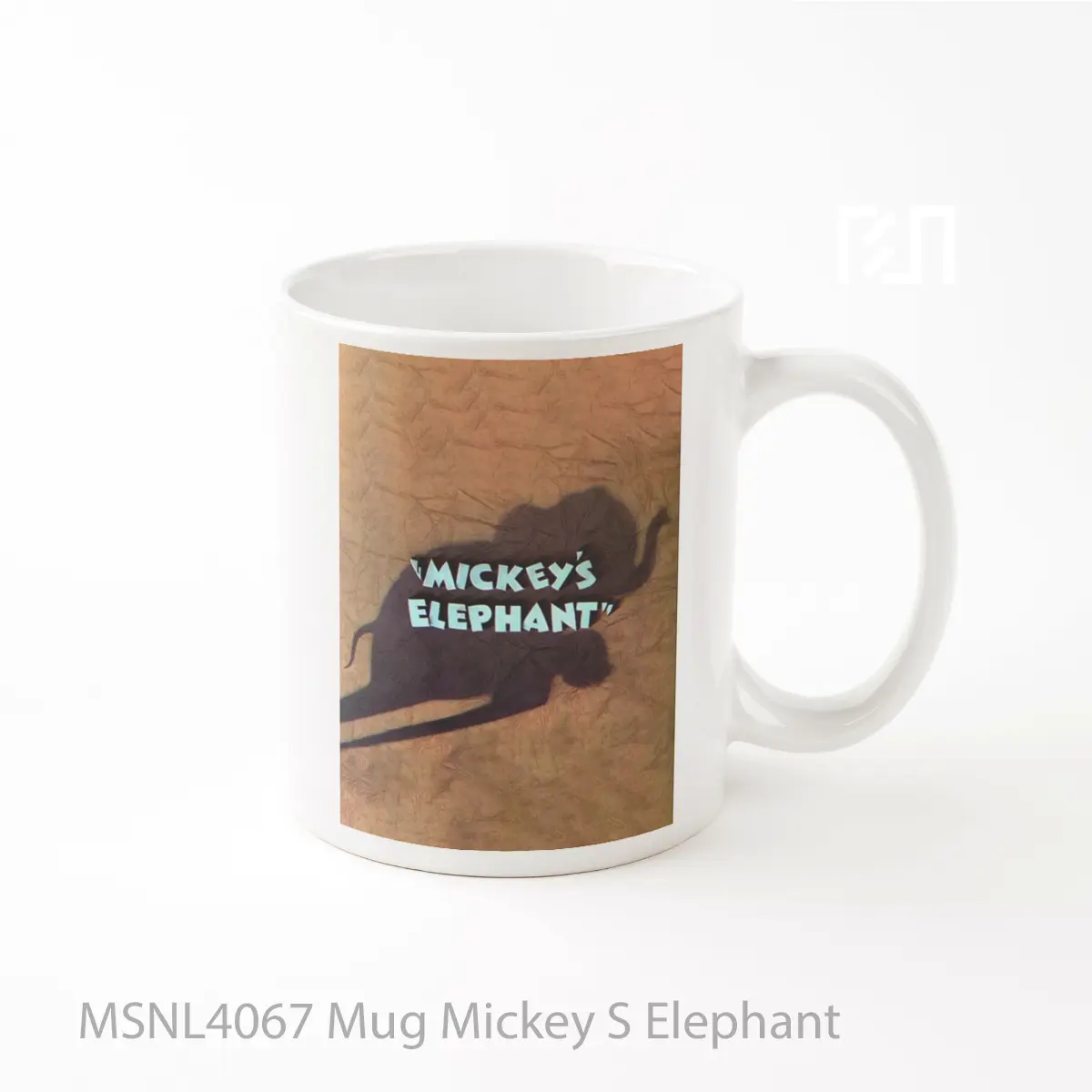 Mug Mickey S Elephant Gelas Keramik Tema Film MSNL4067