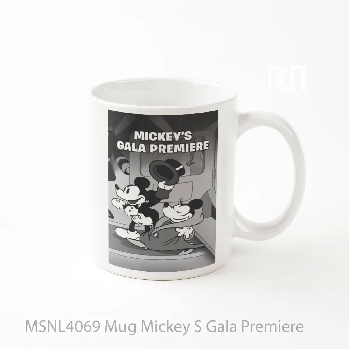 Mug Mickey S Gala Premiere Gelas Keramik Tema Film MSNL4069