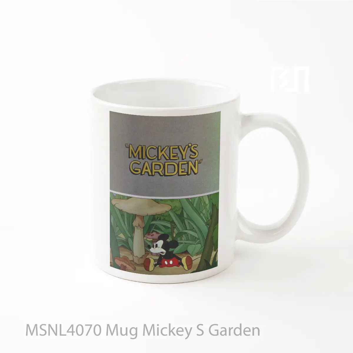 Mug Mickey S Garden Gelas Keramik Tema Film MSNL4070