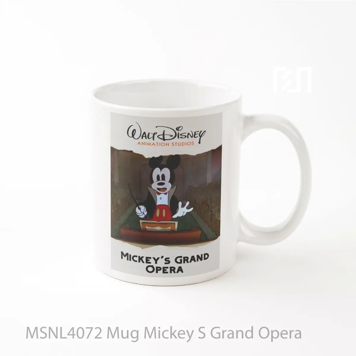 Mug Mickey S Grand Opera Gelas Keramik Tema Film MSNL4072