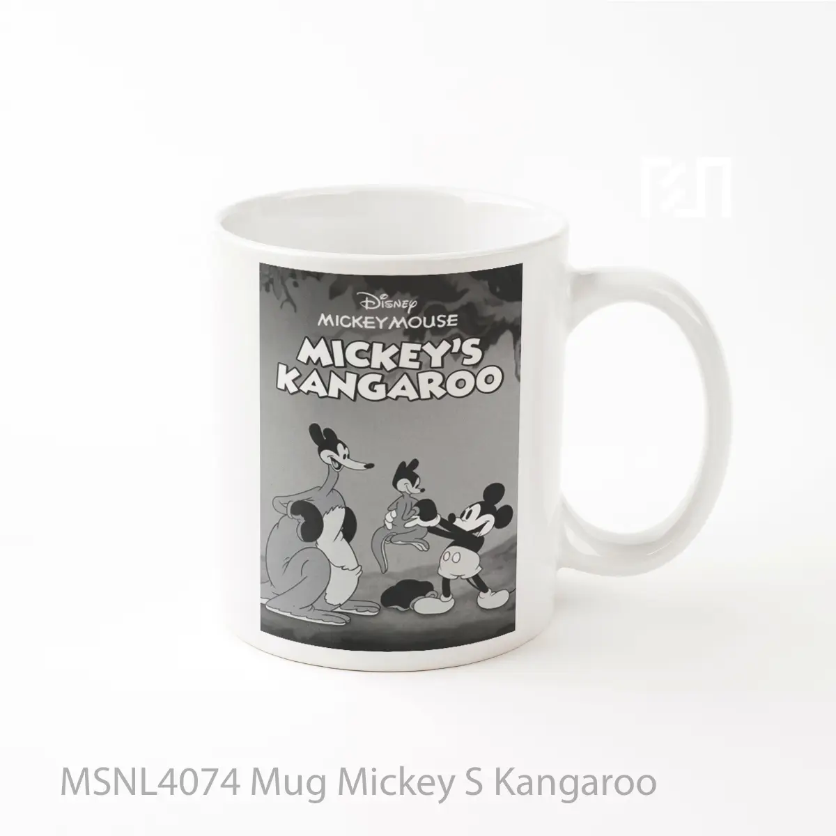 Mug Mickey S Kangaroo Gelas Keramik Tema Film MSNL4074