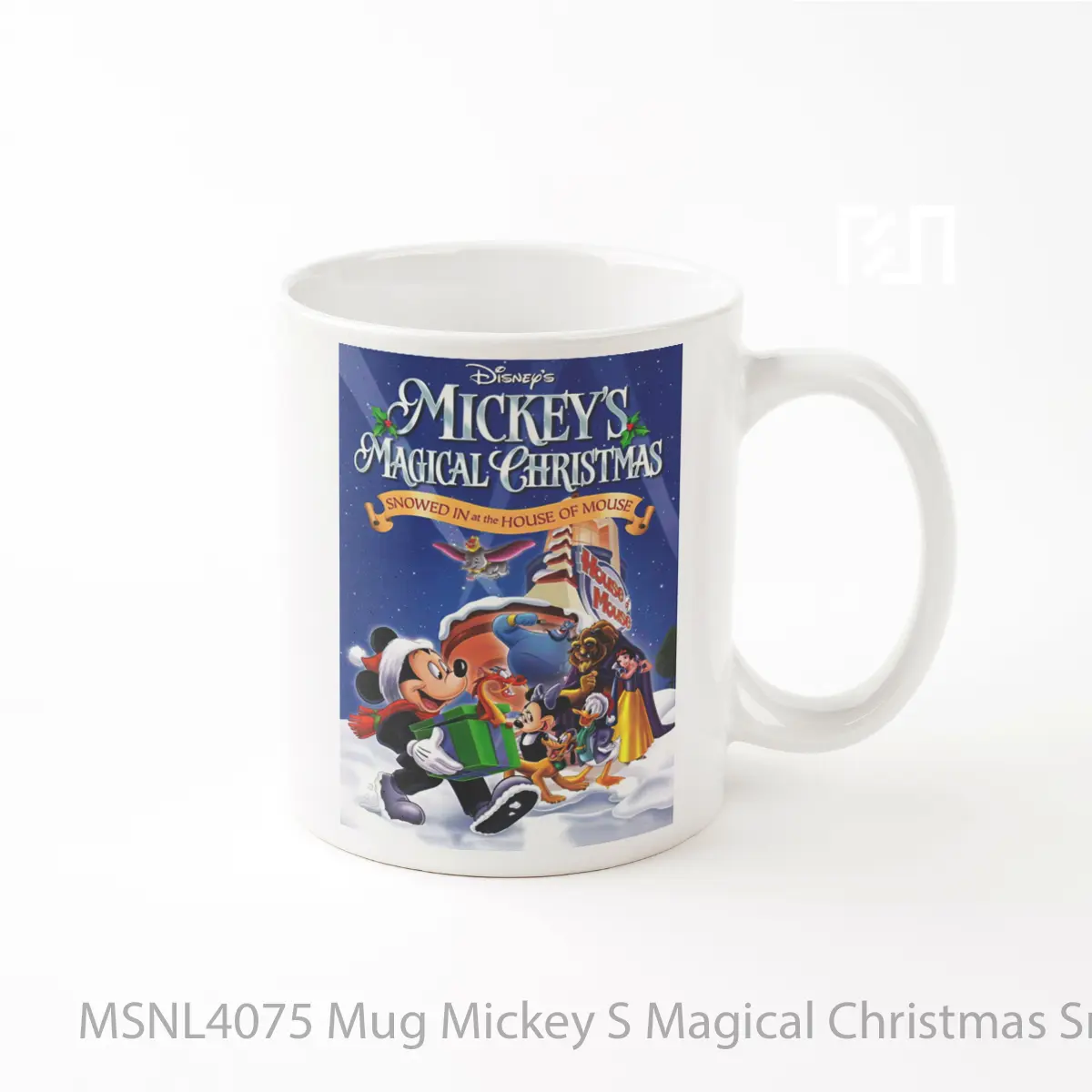 Mug Mickey S Magical Christmas Snowed In At The House Of Mouse Gelas Keramik Tema Film MSNL4075