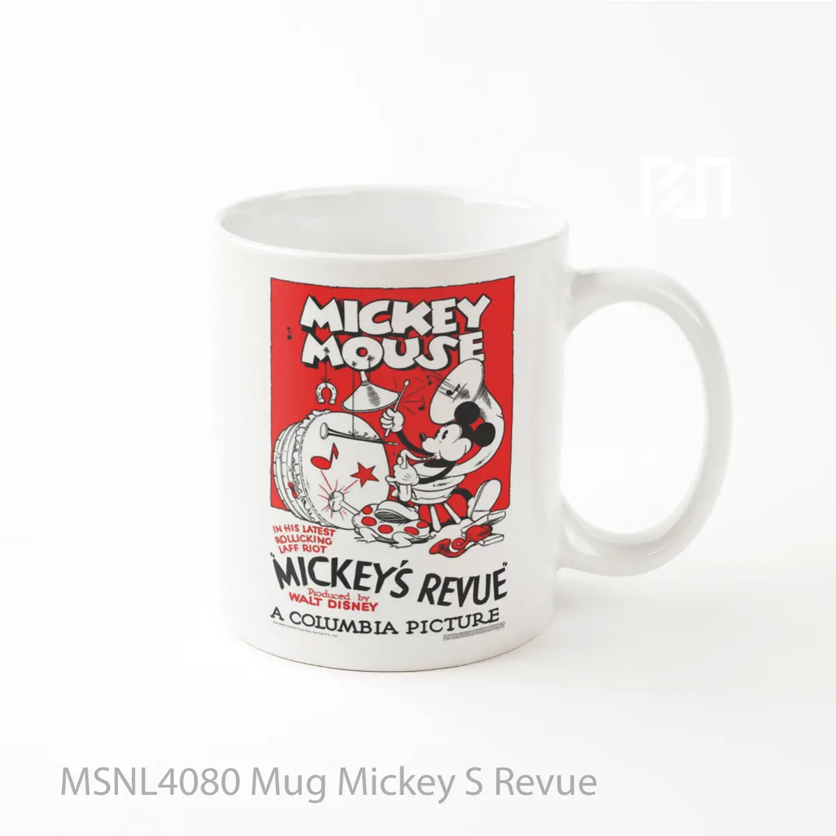 Mug Mickey S Revue Gelas Keramik Tema Film MSNL4080