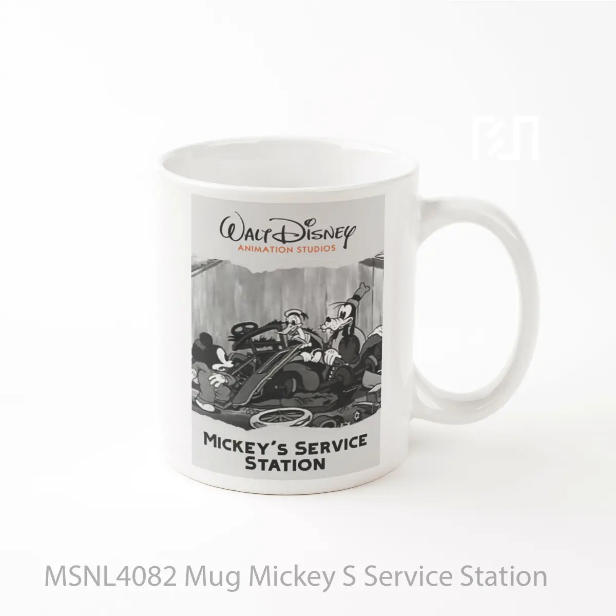 Mug Mickey S Service Station Gelas Keramik Tema Film MSNL4082