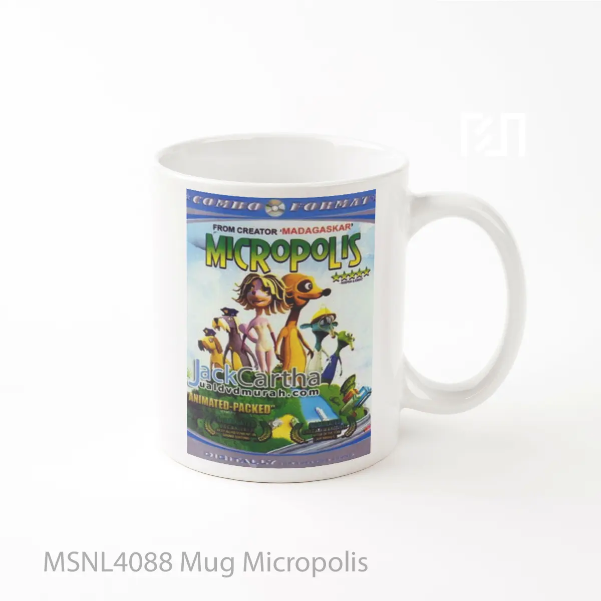 Mug Micropolis Gelas Keramik Tema Film MSNL4088