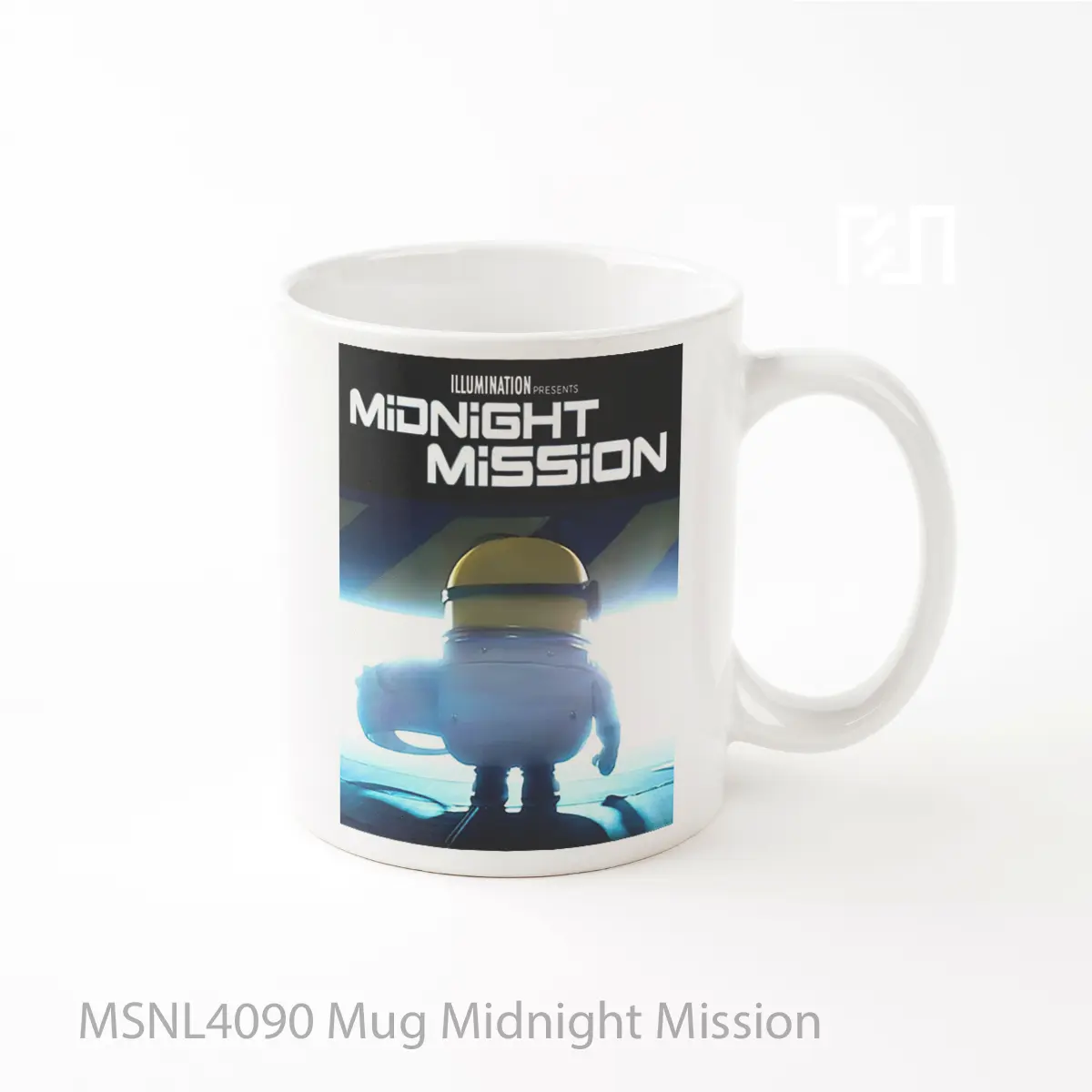 Mug Midnight Mission Gelas Keramik Tema Film MSNL4090