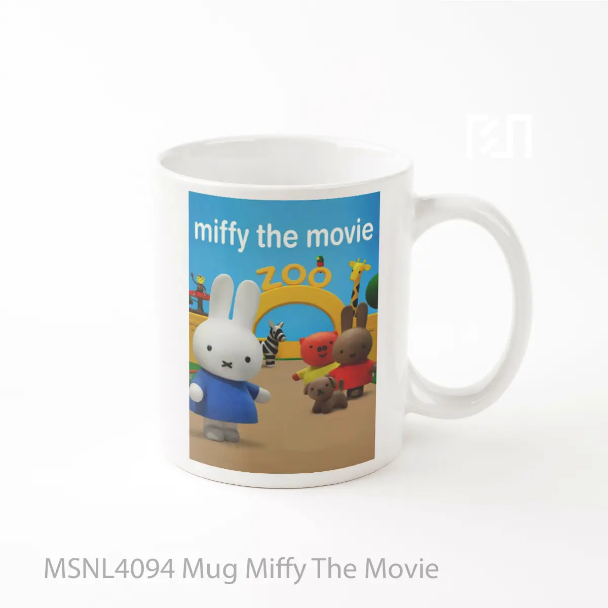 Mug Miffy The Movie Gelas Keramik Tema Film MSNL4094