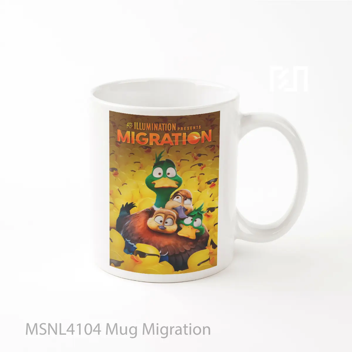 Mug Migration Gelas Keramik Tema Film MSNL4104