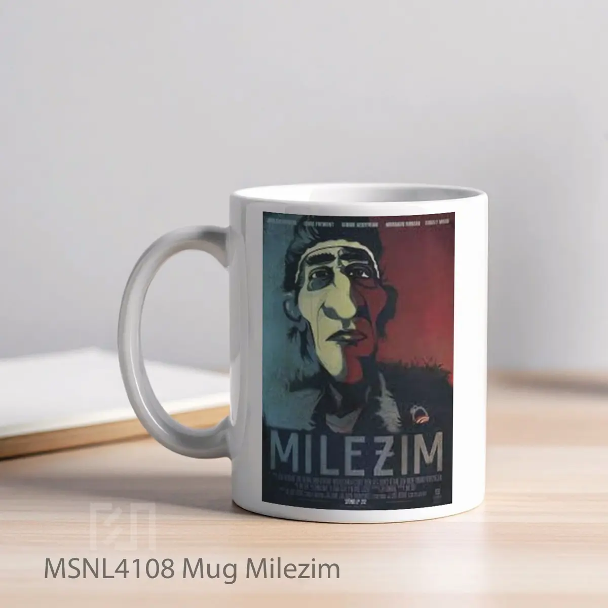 Mug Milezim Gelas Keramik Tema Film MSNL4108 - Tampak Kiri