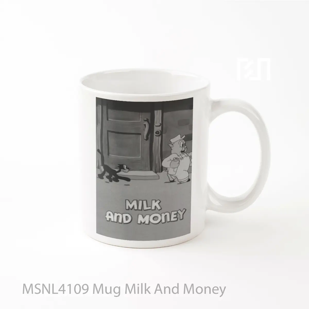 Mug Milk And Money Gelas Keramik Tema Film MSNL4109