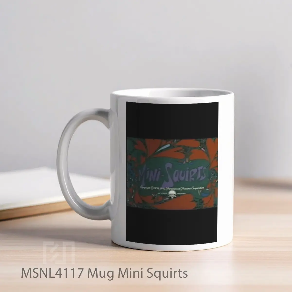 Mug Mini Squirts Gelas Keramik Tema Film MSNL4117 - Tampak Kiri