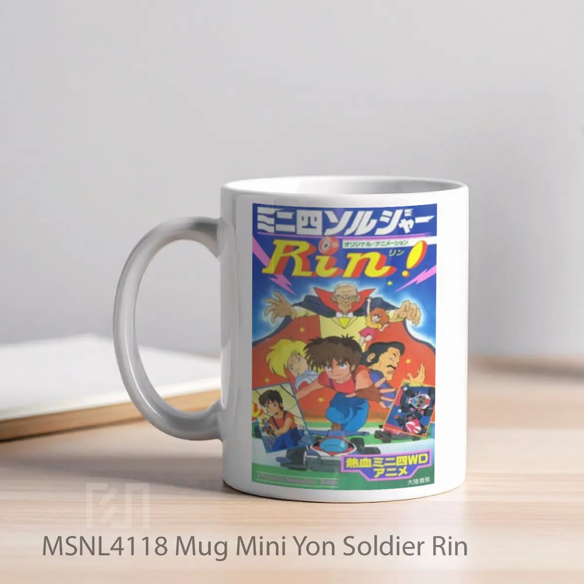 Mug Mini Yon Soldier Rin Gelas Keramik Tema Film MSNL4118 - Tampak Kiri