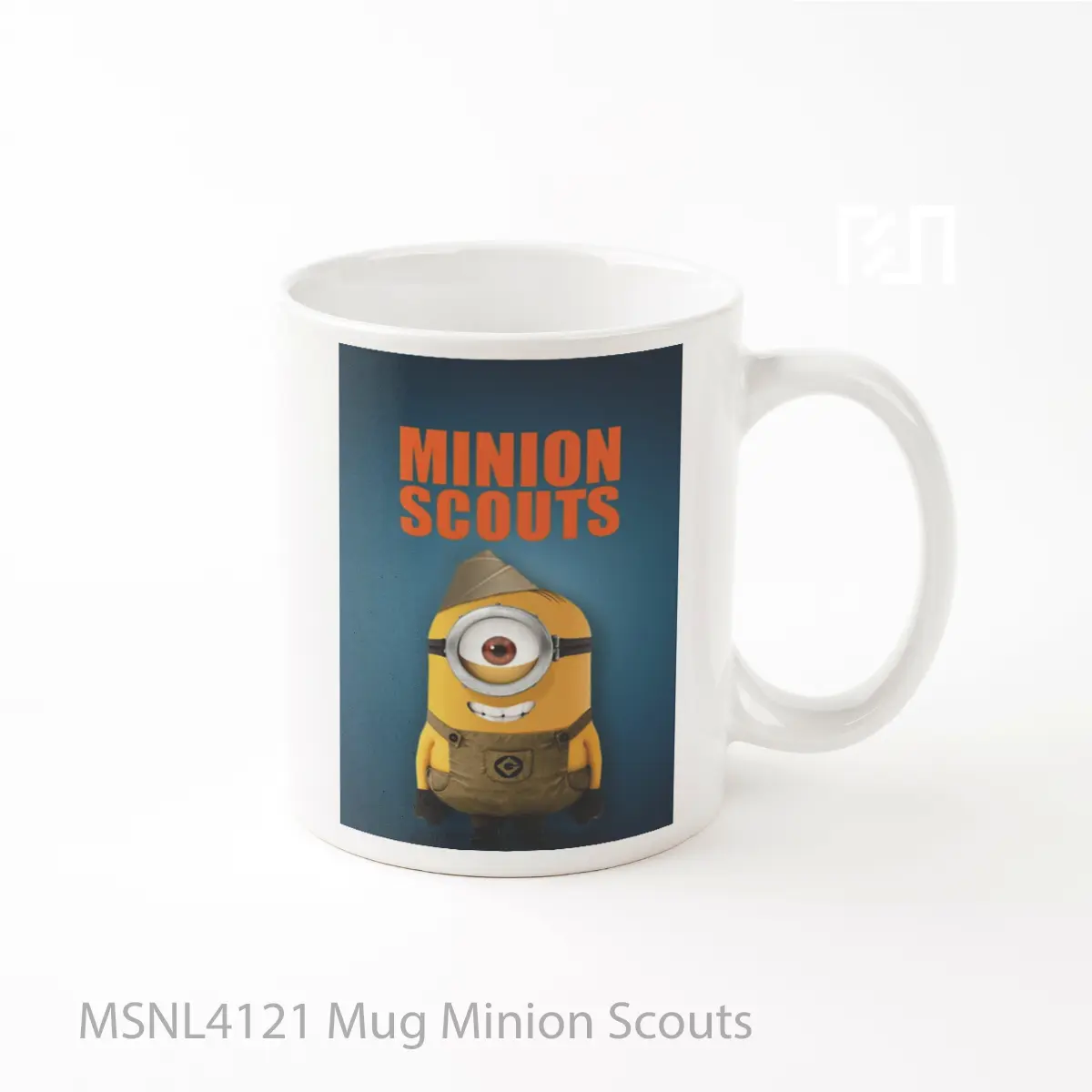Mug Minion Scouts Gelas Keramik Tema Film MSNL4121