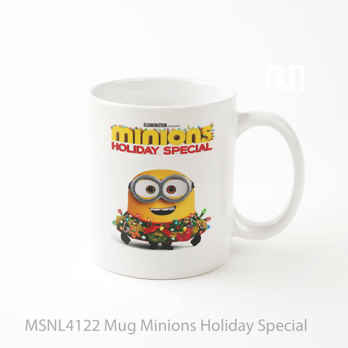Mug Minions Holiday Special Gelas Keramik Tema Film MSNL4122