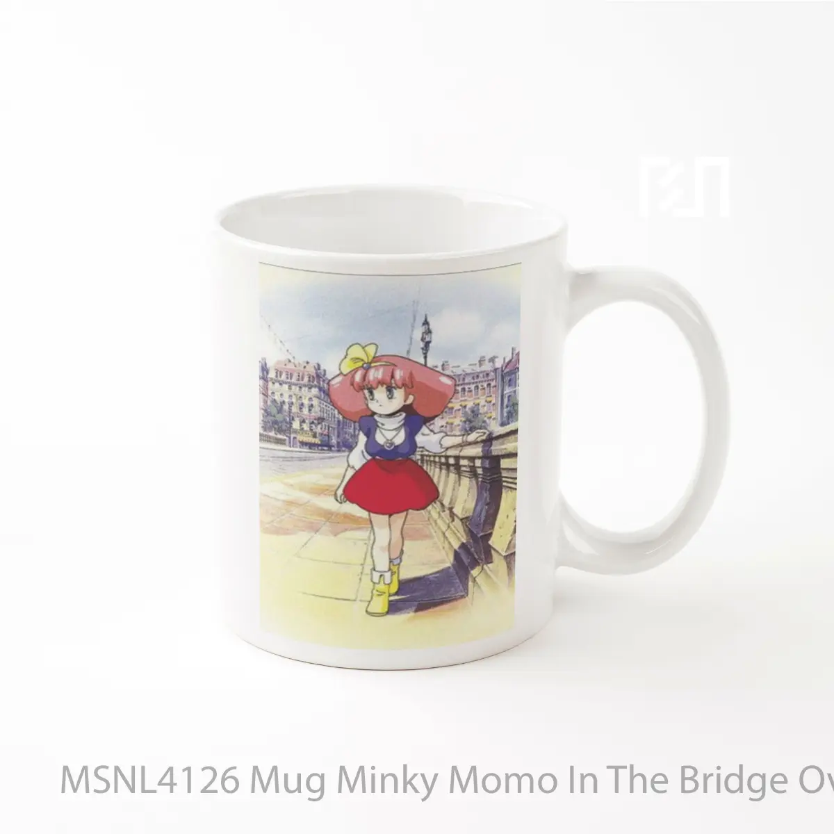 Mug Minky Momo In The Bridge Over Dreams Gelas Keramik Tema Film MSNL4126