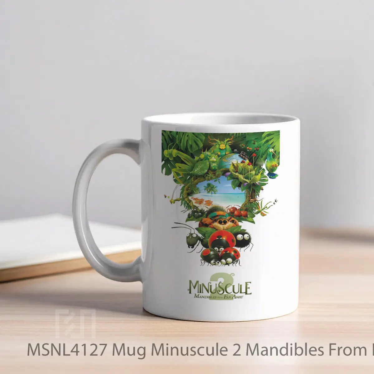 Mug Minuscule 2 Mandibles From Far Away Gelas Keramik Tema Film MSNL4127 - Tampak Kiri