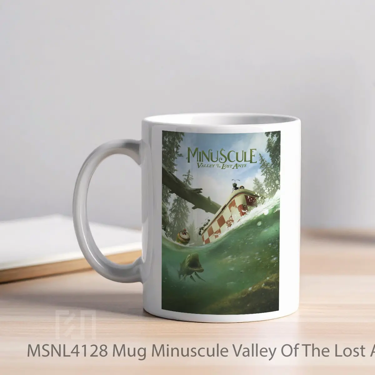 Mug Minuscule Valley Of The Lost Ants Gelas Keramik Tema Film MSNL4128 - Tampak Kiri