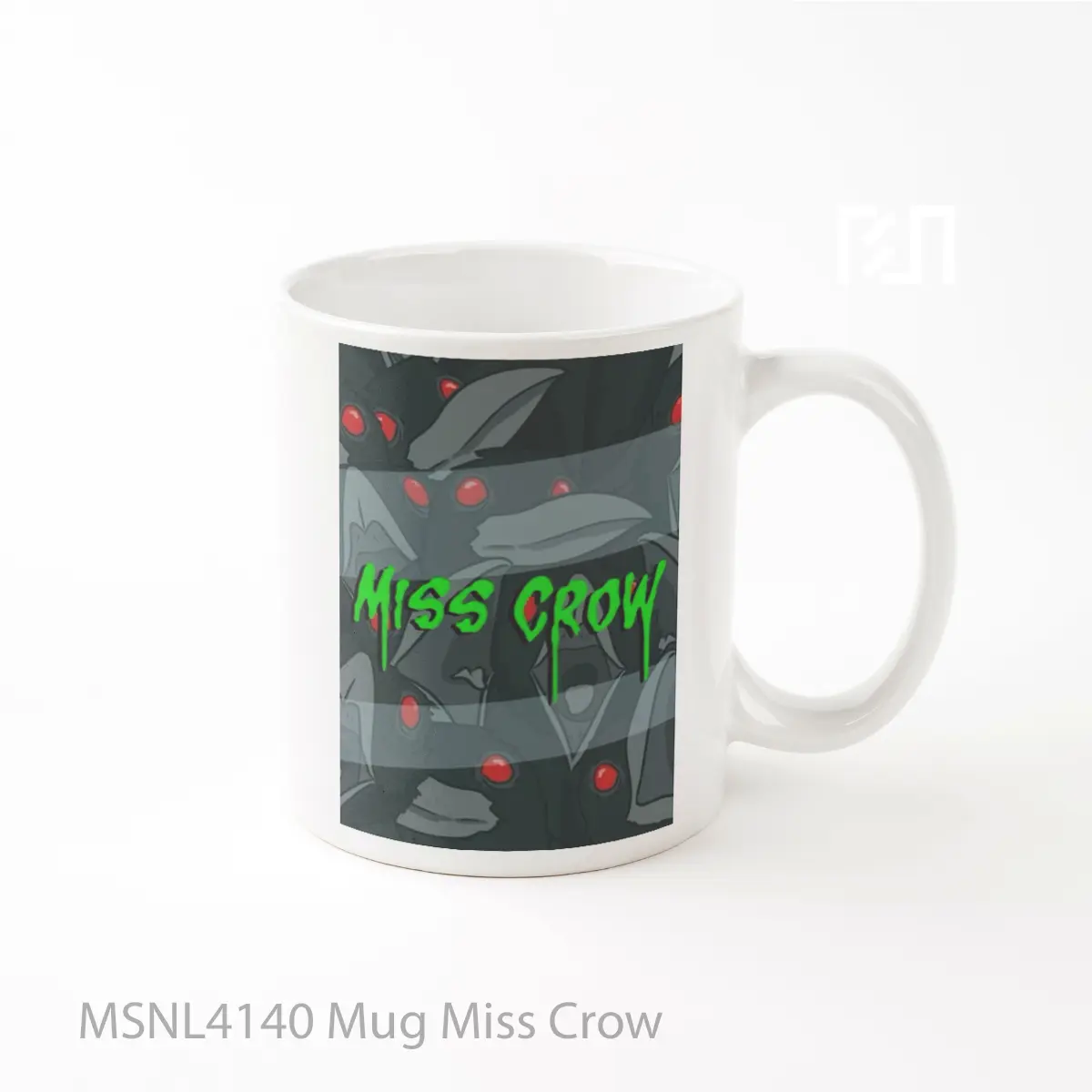 Mug Miss Crow Gelas Keramik Tema Film MSNL4140