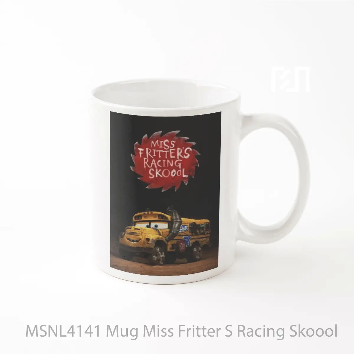 Mug Miss Fritter S Racing Skoool Gelas Keramik Tema Film MSNL4141