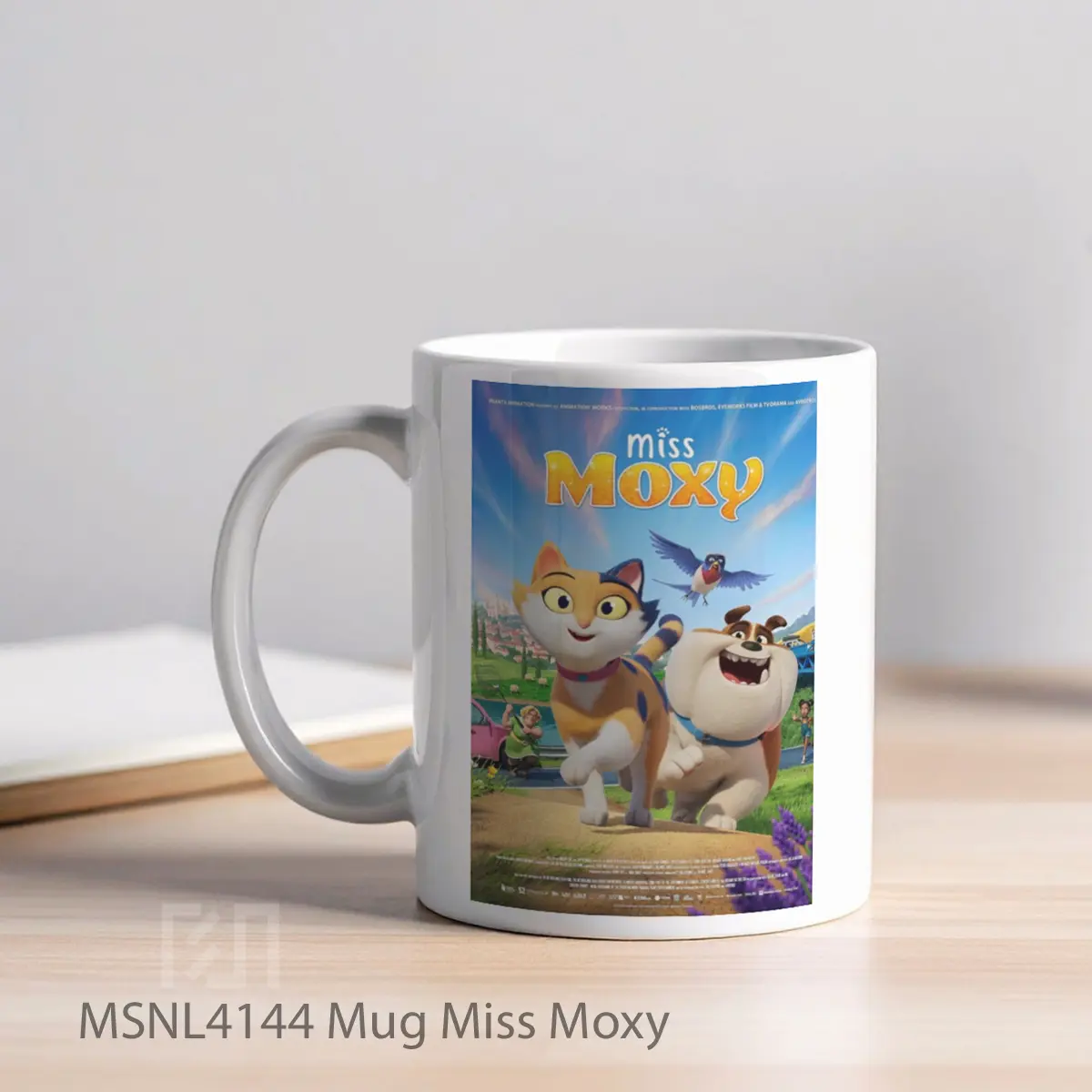 Mug Miss Moxy Gelas Keramik Tema Film MSNL4144 - Tampak Kiri