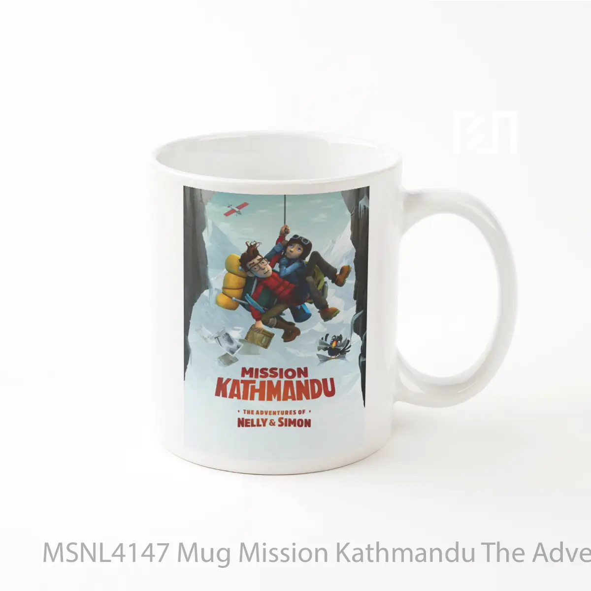 Mug Mission Kathmandu The Adventures Of Nelly Simon Gelas Keramik Tema Film MSNL4147
