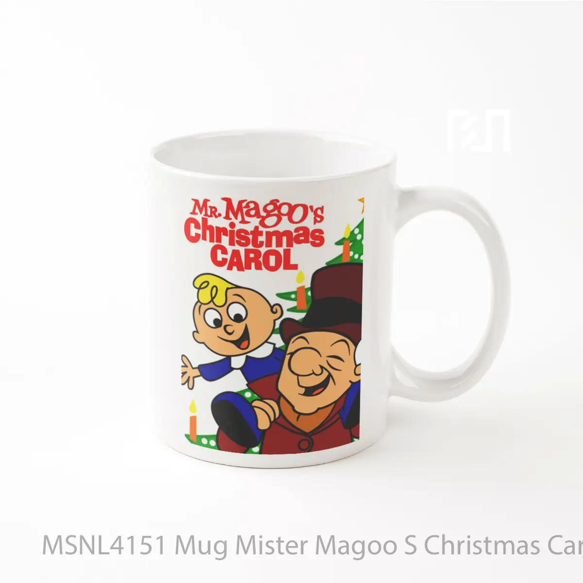 Mug Mister Magoo S Christmas Carol Gelas Keramik Tema Film MSNL4151