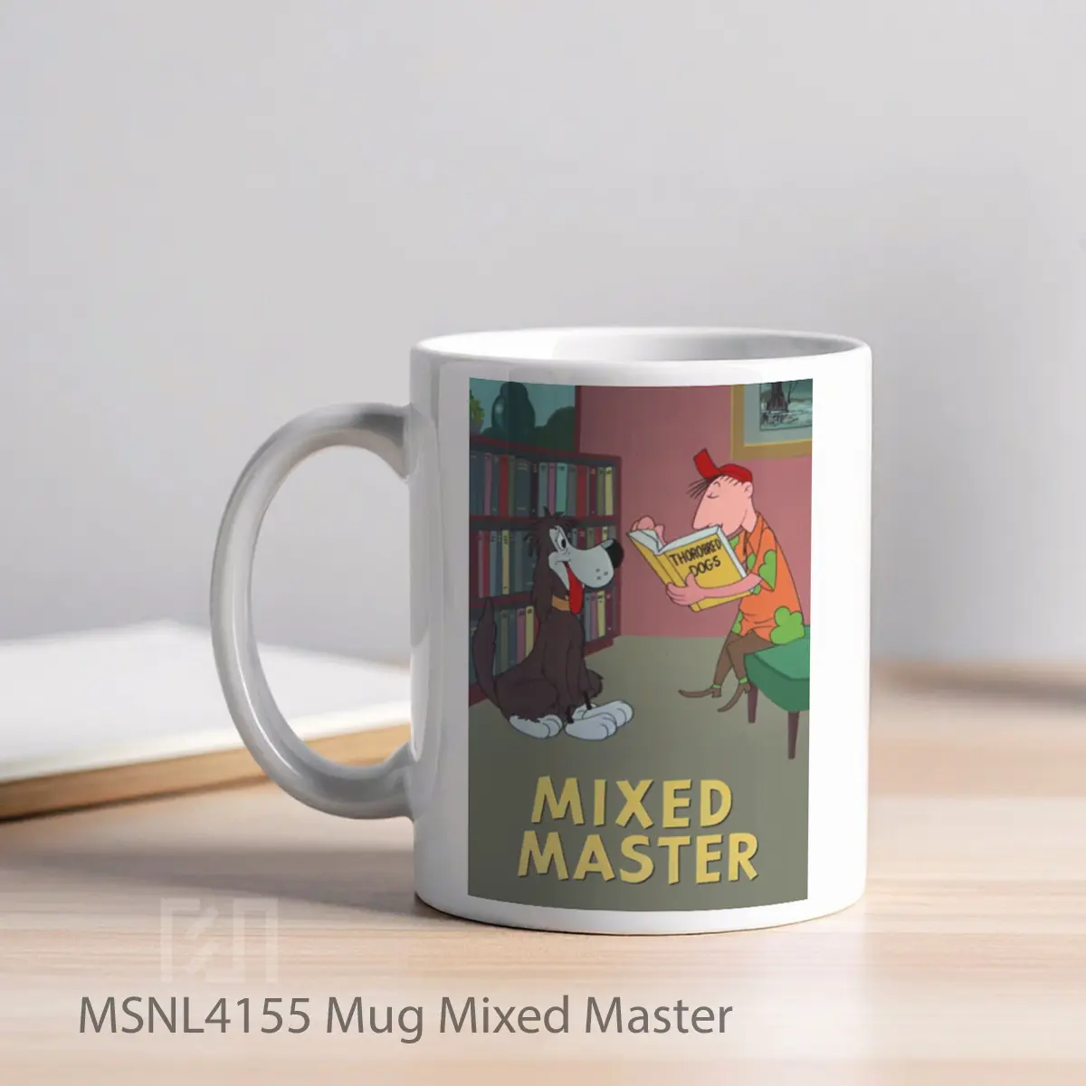 Mug Mixed Master Gelas Keramik Tema Film MSNL4155 - Tampak Kiri