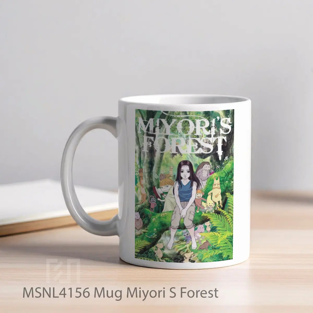 Mug Miyori S Forest Gelas Keramik Tema Film MSNL4156 - Tampak Kiri