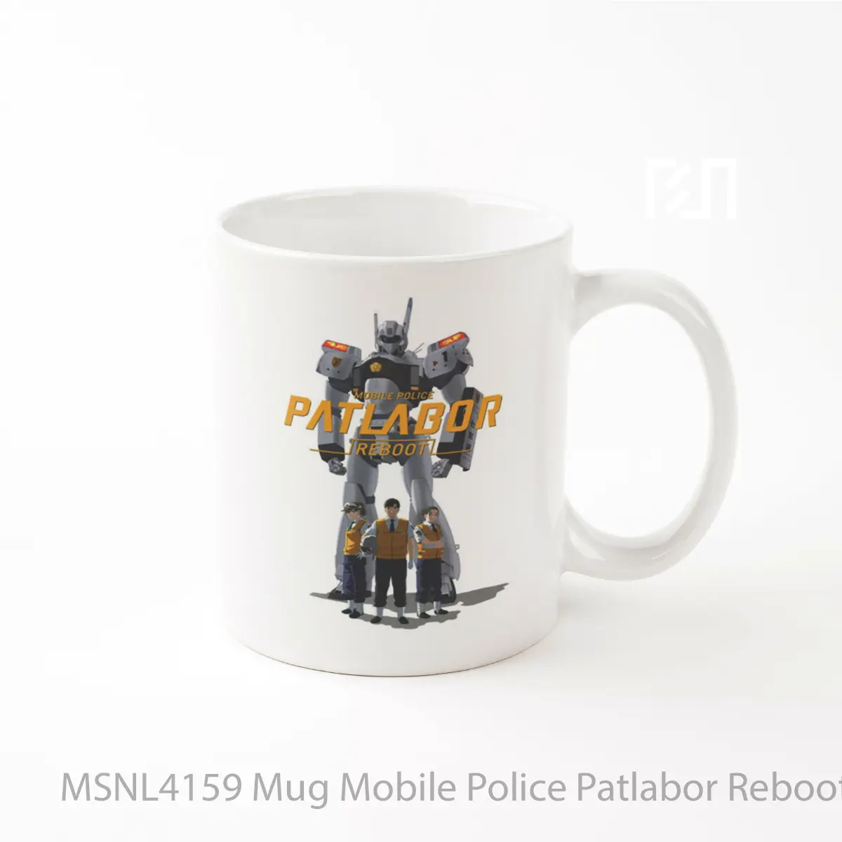 Mug Mobile Police Patlabor Reboot Gelas Keramik Tema Film MSNL4159
