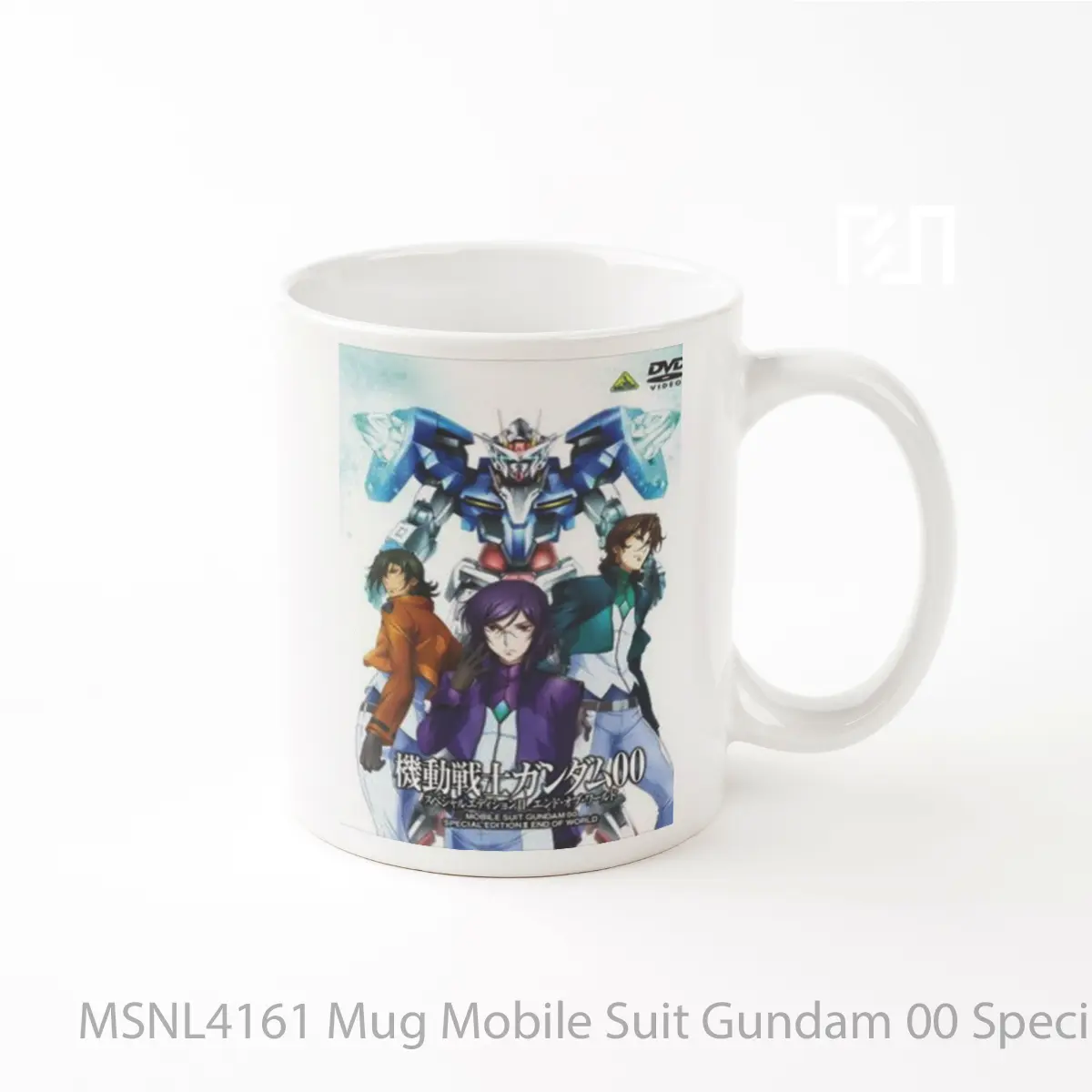 Mug Mobile Suit Gundam 00 Special Edition Ii End Of World Gelas Keramik Tema Film MSNL4161