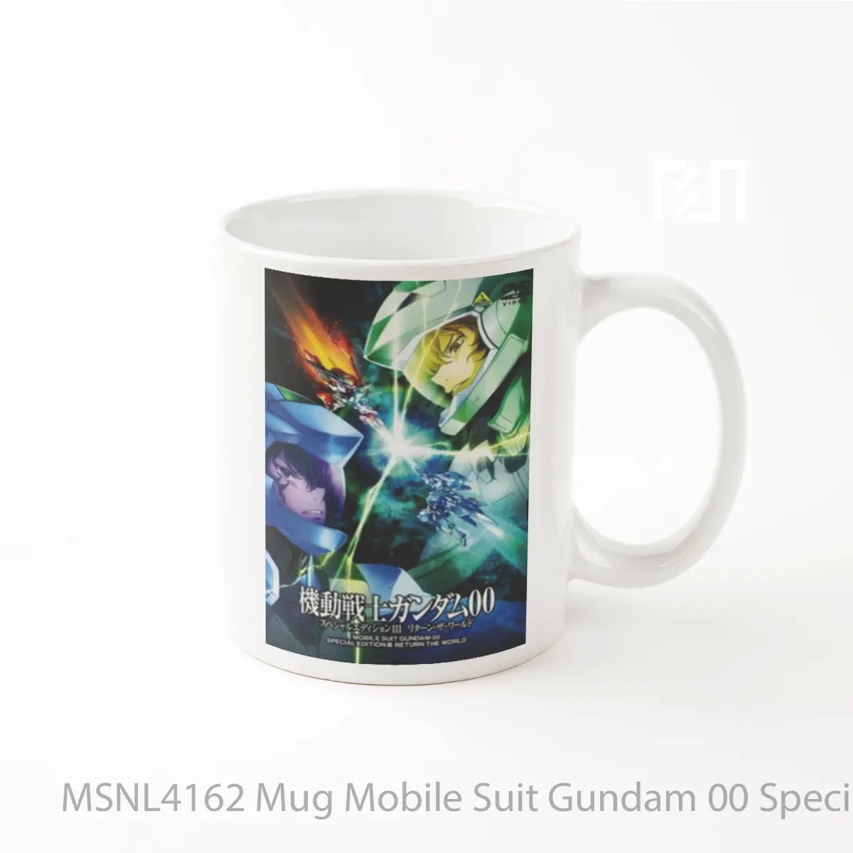 Mug Mobile Suit Gundam 00 Special Edition Iii Return The World Gelas Keramik Tema Film MSNL4162