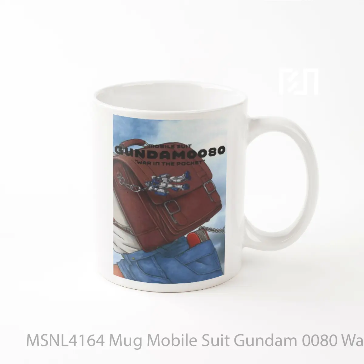 Mug Mobile Suit Gundam 0080 War In The Pocket Gelas Keramik Tema Film MSNL4164