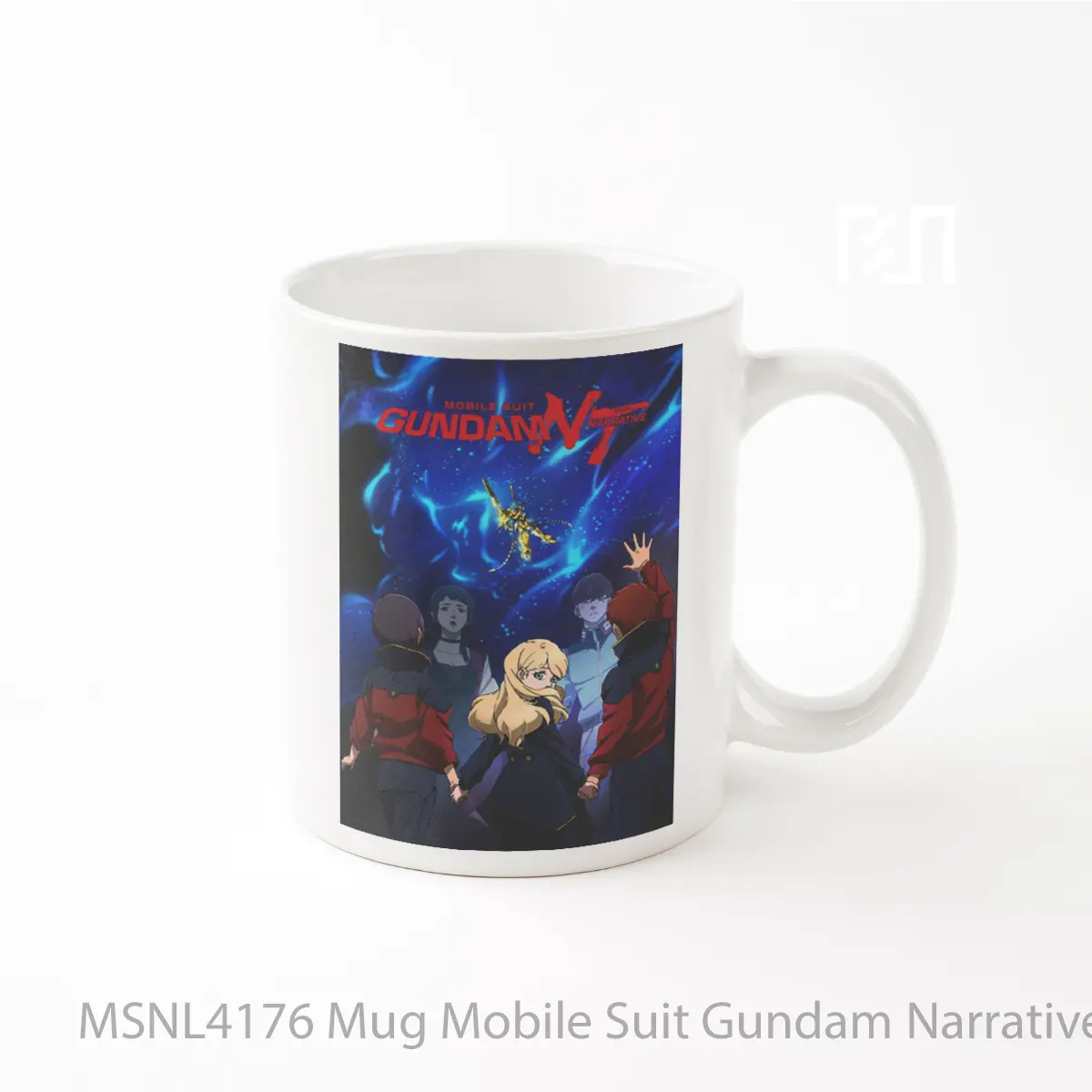 Mug Mobile Suit Gundam Narrative Gelas Keramik Tema Film MSNL4176