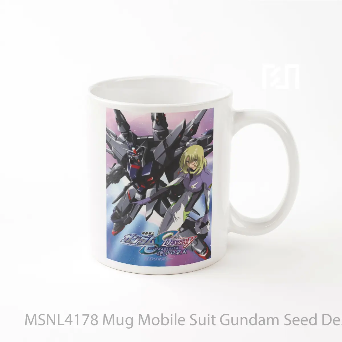 Mug Mobile Suit Gundam Seed Destiny Tv Movie Iii Flames Of Destiny Gelas Keramik Tema Film MSNL4178