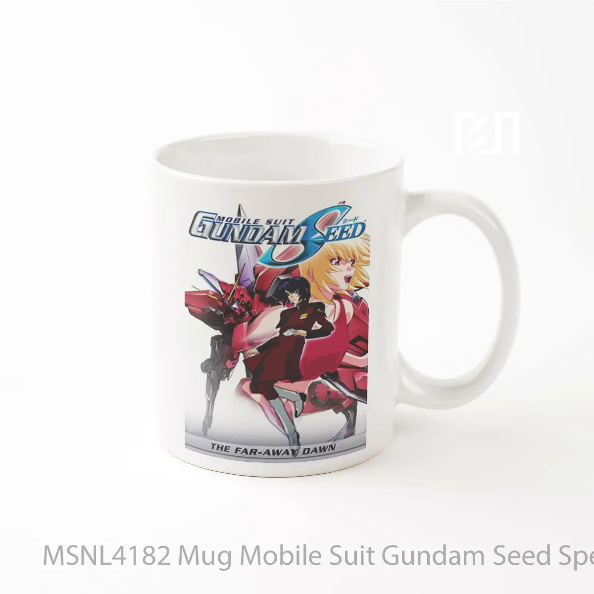 Mug Mobile Suit Gundam Seed Special Edition Ii The Far Away Dawn Gelas Keramik Tema Film MSNL4182