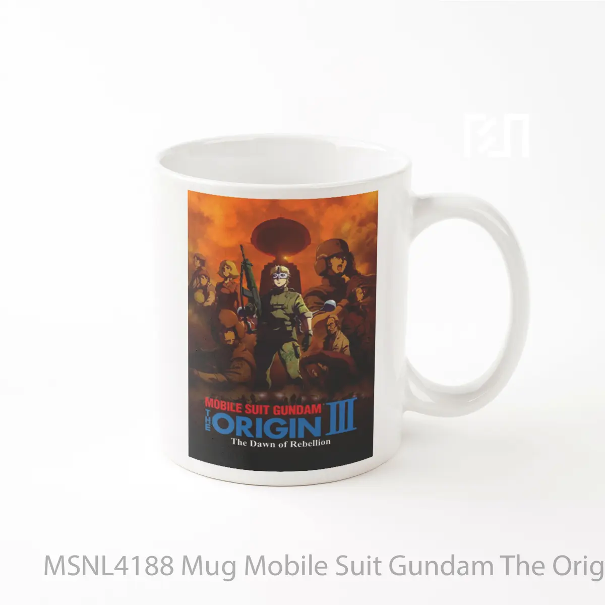 Mug Mobile Suit Gundam The Origin Iii Dawn Of Rebellion Gelas Keramik Tema Film MSNL4188