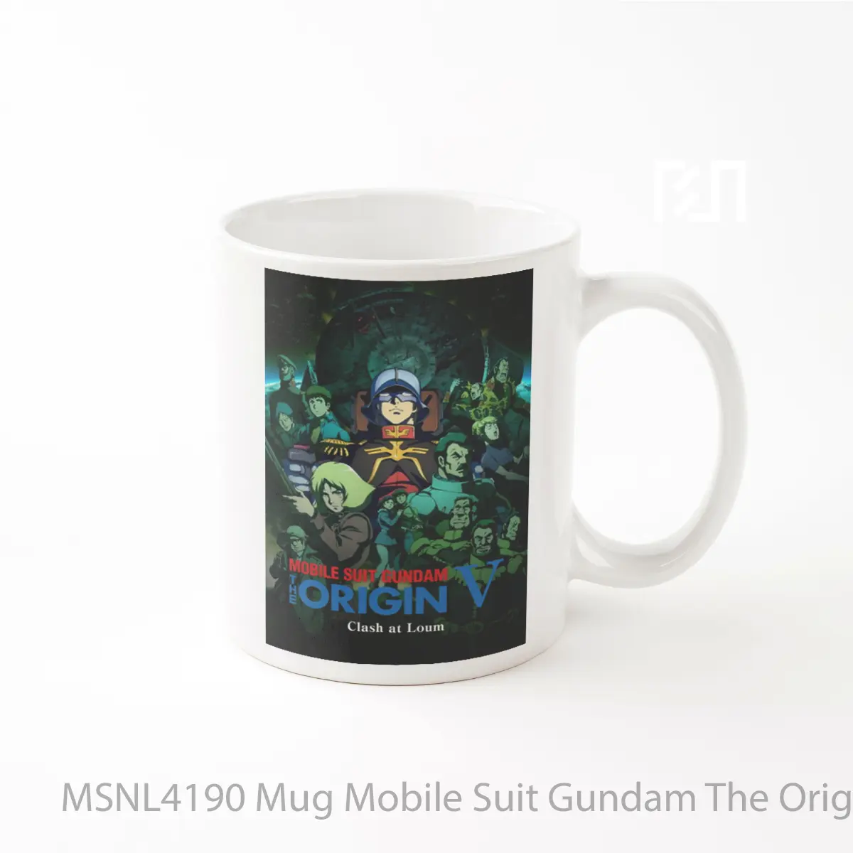 Mug Mobile Suit Gundam The Origin V Clash At Loum Gelas Keramik Tema Film MSNL4190