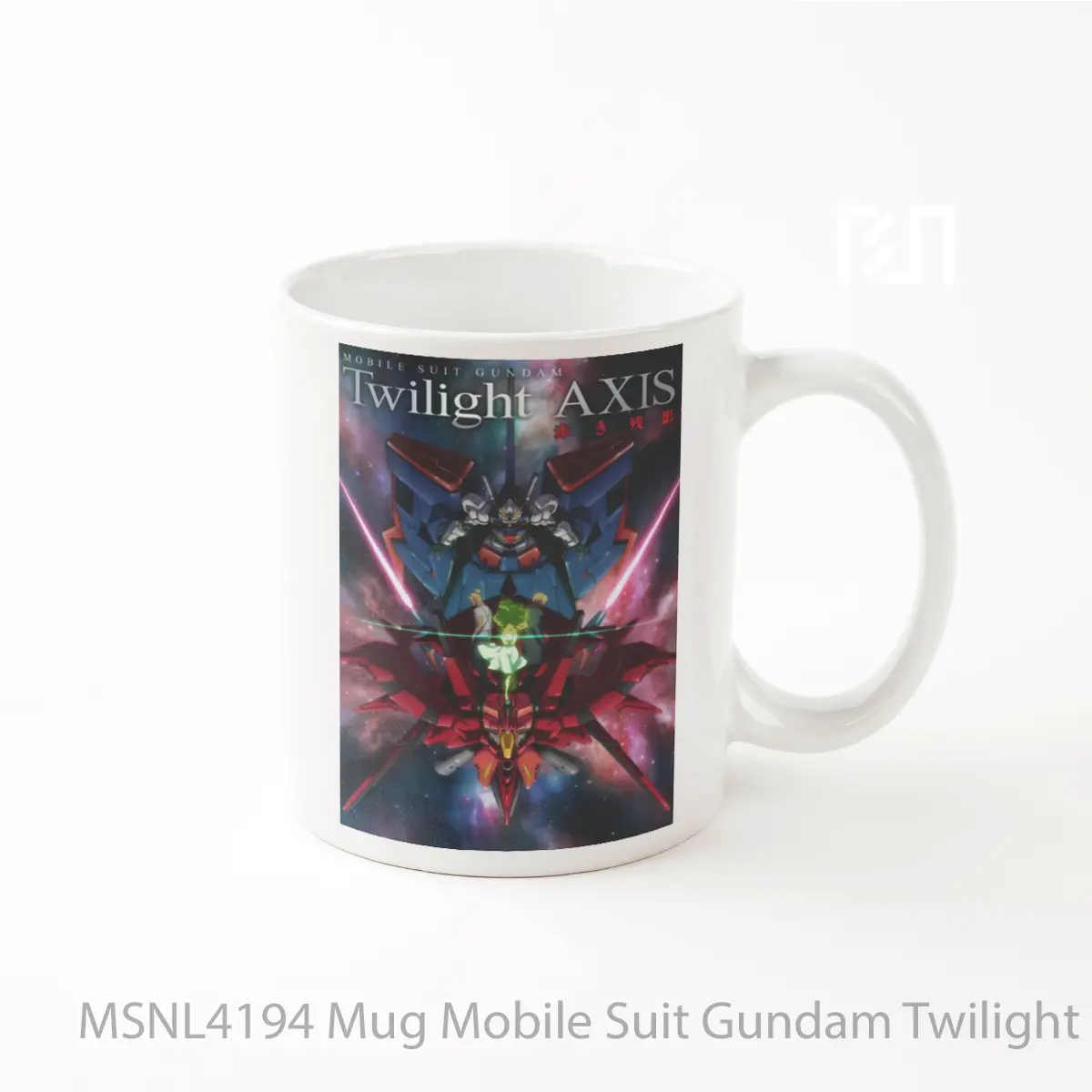Mug Mobile Suit Gundam Twilight Axis Remain Of The Red Gelas Keramik Tema Film MSNL4194