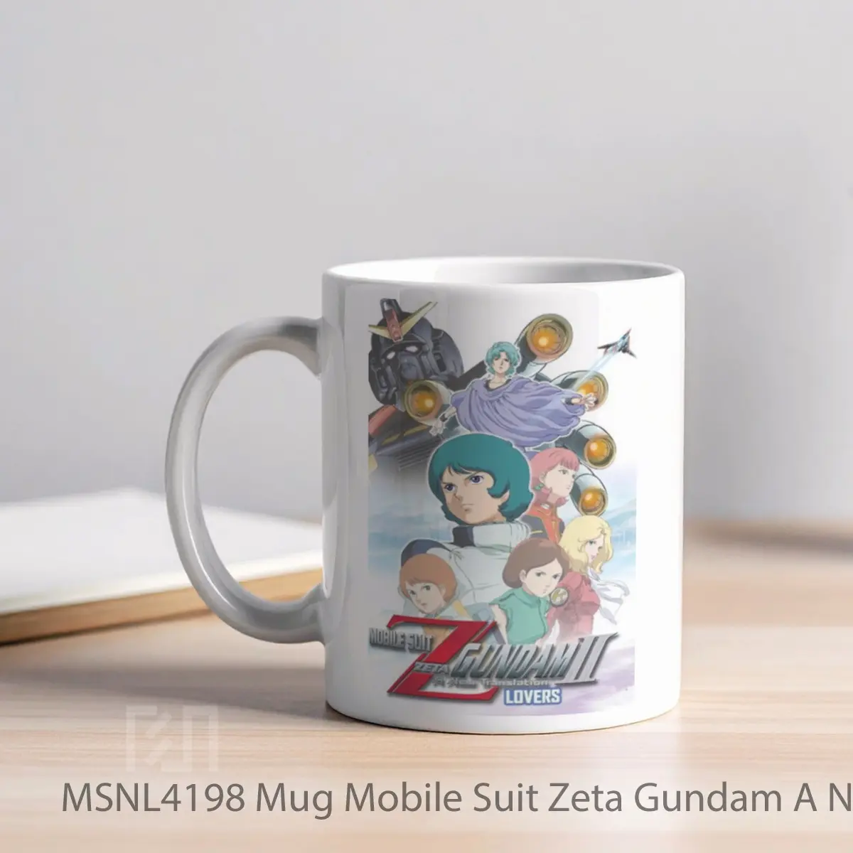Mug Mobile Suit Zeta Gundam A New Translation Ii Lovers Gelas Keramik Tema Film MSNL4198 - Tampak Kiri