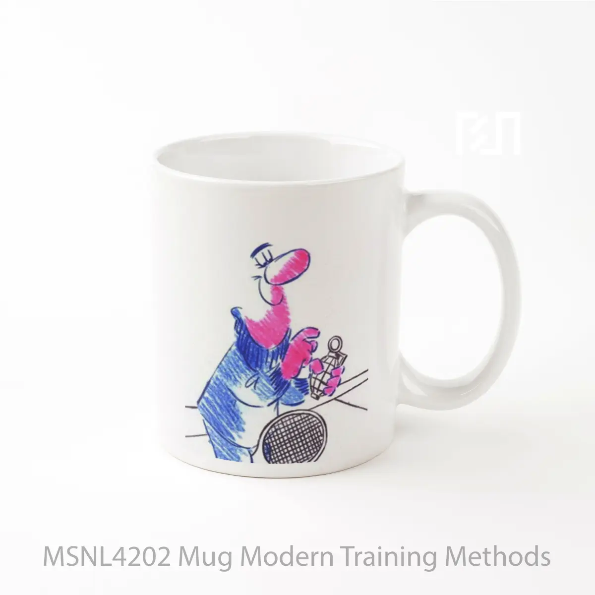 Mug Modern Training Methods Gelas Keramik Tema Film MSNL4202