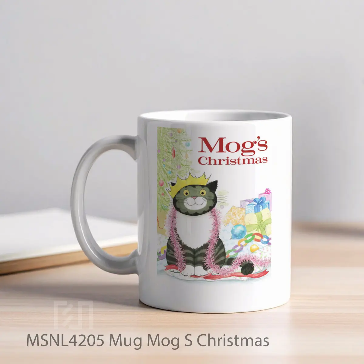 Mug Mog S Christmas Gelas Keramik Tema Film MSNL4205 - Tampak Kiri