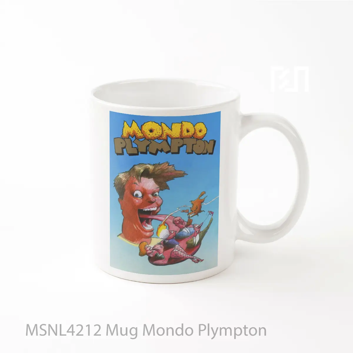 Mug Mondo Plympton Gelas Keramik Tema Film MSNL4212