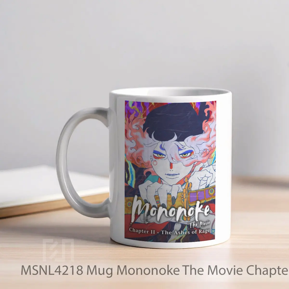 Mug Mononoke The Movie Chapter Ii The Ashes Of Rage Gelas Keramik Tema Film MSNL4218 - Tampak Kiri